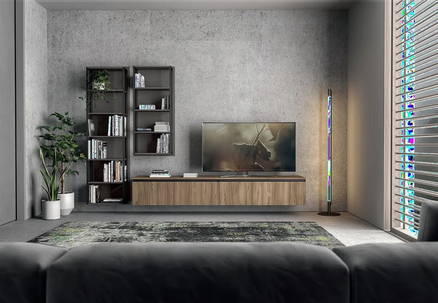 ENZO installed living interior